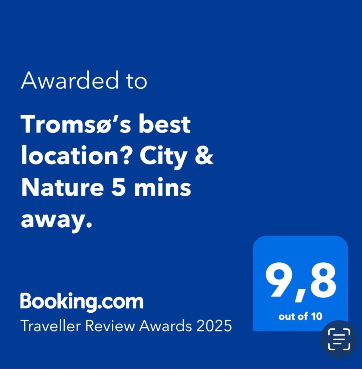 Tromso'S Best Location? City & Nature 5 Mins Away. エクステリア 写真